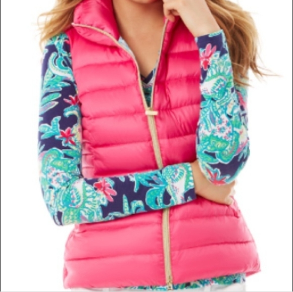 NWT Lilly Pulitzer Allie Packable Vest - Picture 5 of 12